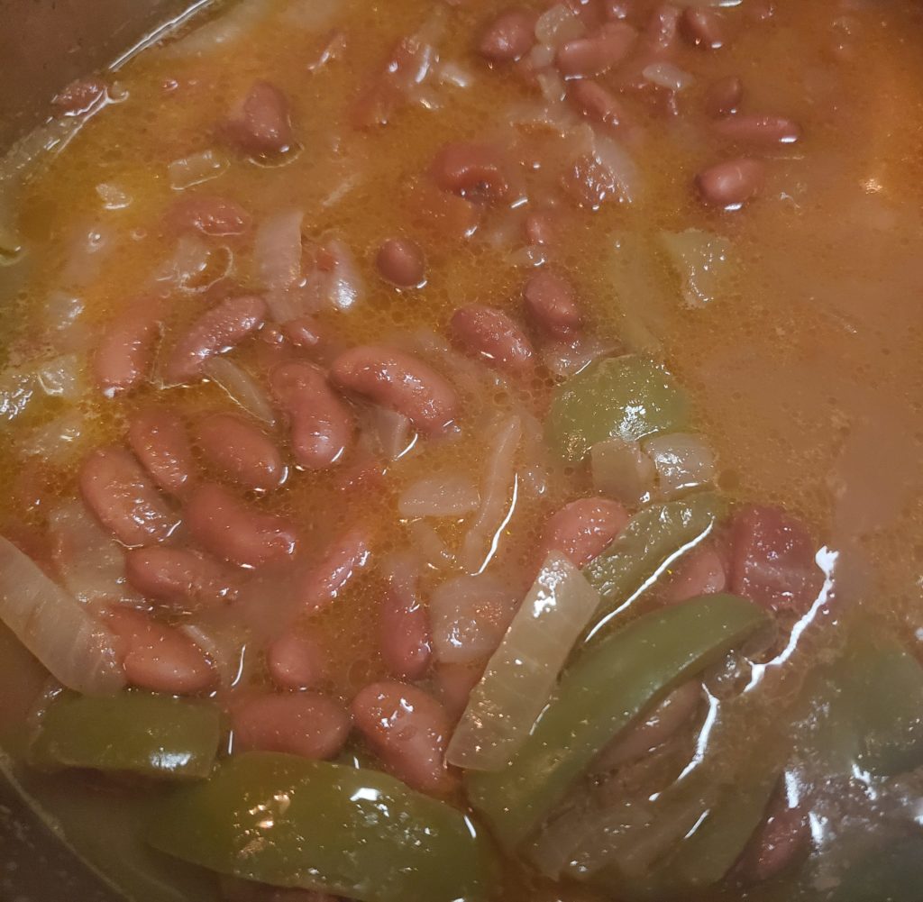 Red Beans Veggie Style